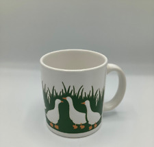  Vtg Waechtersbach Ducks Geese  Coffee Mug W-Germany picture
