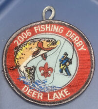 Deer Lake Fishing Derby 2006 CT Yankee Council Patch picture