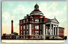 Bridgeport, Connecticut - St. Vincent Hospital - Vintage Postcard - Posted picture