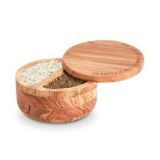 DASH The Fit Cook x Dash Divided Olivewood Salt Cellar picture