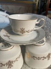 MIKASA Carlton New Set of 6 Cups/Saucers  #5774  picture