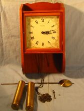 Vintage Herschede Hall Co. Wall Clock Model Roxbury H648 picture