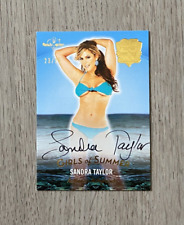 2016 Bench Warmer Girls of Summer Autograph | Sandra Taylor | 23/25 picture
