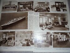 Photo article HMY Britannia arranged for Princess Margaret Honeymoon 1960 ref ax picture