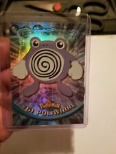 Near Mint Rainbow Holo Poliwhirl #61 Pokemon Topps TV Animation Series 1 Card picture