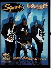 Squier Guitars - Los Straitjackets - 1997 Print Ad picture