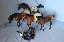 Breyer horses traditional appaloosa herd lot of five picture