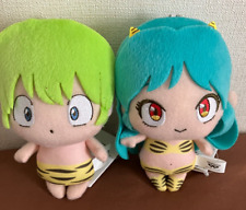 14cm/5.5in A SET of 2  Lum chan Ten Urusei Yatsura Plush doll Mascot  New Japan picture