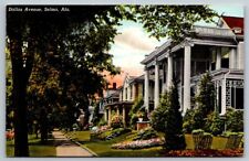 Selma, Alabama - Dallas Avenue  - Postcard picture
