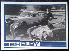 Silver Cobra Shelby Insert Card #4 Mustang Cards picture