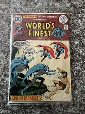 1974, Worlds Finest #222 DC 3rd Appearance Super Sons Of Superman & Batman. picture