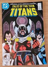 Tales Of The Teen Titans 89 Brother Blood VF 1988 DC Comics Wolfman Barreto  picture