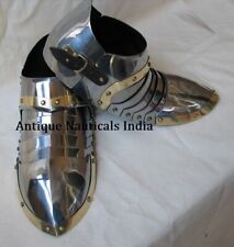 Medieval Steel Sabatons LARP Armor Armor Shoes halloween larp reenactment picture