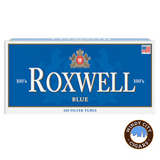 Roxwell Blue 100s Cigarette 200ct Tubes - 5 Boxes picture