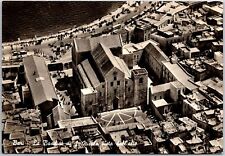 Bari ~ St. Nicholas' Basilica From Above Italy Real Photo RPPC Postcard picture