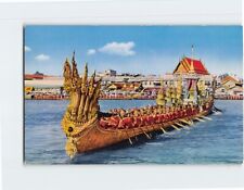 Postcard 2nd Royal Barge Anantanagaraj Bangkok Thailand picture