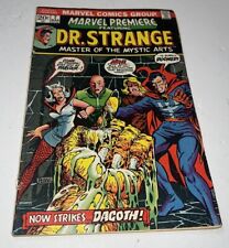 Marvel Premiere #7 Bronze age Doctor Strange 1st Wong Key Comic Detached Cover picture