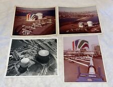 Super Rare Vintage BOSTON GAS TANK Photography Lot Of 4 8x10” One Of A Kind picture