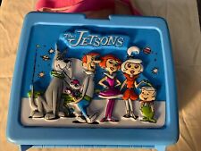 Vintage The Jetsons Blue Lunchbox 1987 Outer Space Taiwan picture