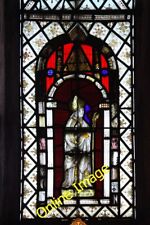 Photo 6x4 Bishop Robert Grosseteste Lea/SK8286 Panel of 13th century sta c2013 picture