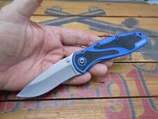 Kershaw Blur 1670NBSW Assisted Open Pocket Knife Plain Edge Blade USA Blem picture