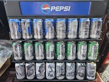 Star Wars Episode 1 Exclusive Pepsi Mt Dew 24 Can Set With Wall Display Vintage picture