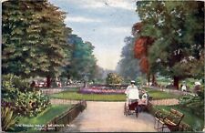 Tucks Oilette Postcard The Broad Walk Regents Park Floral Park  [rr] picture