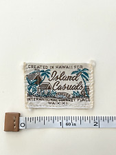 Aloha Vintage surf brand label Island Casuals Waikiki picture