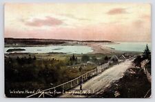c1908~Western Head~Road~Queens County~Liverpool Nova Scotia~VTG Antique Postcard picture