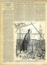 1902 Mr Balfour Addressing Unionists Fulham First Public Appearance picture