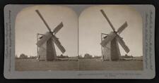 Sweden An interesting old flour mill of the wind-mill type, Lidko - Old Photo picture
