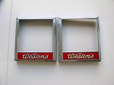 Weston VTG 60's Weston's Biscuit general store cover display display tins Pair picture
