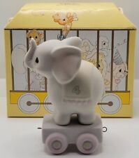 Vintage 1985 Precious Moments Birthday Train Series Elephant 4 Year Old Figurine picture