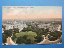 Washington, DC, View from Capitol Dome, vintage 1917 PC Postcard picture