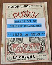 PUNCH MAGAZINES 1930-1939, Huge Selection & Discounts, Cartoons, Humour, Adverts picture