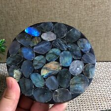 Top Best Labradorite Crystal Stone Natural Rough Mineral Specimen 140g d40 picture