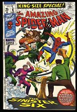 Amazing Spider-Man Annual #6 FN- 5.5 Sinister Six Appearance Marvel 1969 picture