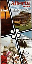 1969 Alberta Official Highway Map wdc1 picture