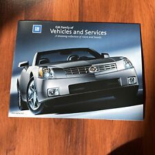 2004 GM Vehicles & Services Sales Brochure - Chevy Cadillac Buick Olds Pontiac picture