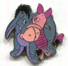 Disney Pins Piglet Hugging Eeyore Winnie the Pooh 100 Acre Collection Pin picture