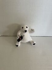 Coca Cola Polar Bear White Plush Stuffed Animal Toy Gift 6 Inch picture