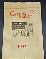 1935 Oregon State Fair Program picture