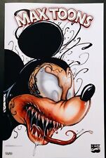 Maxtoons Venomized Mickey Mouse Homage Trade Variant #12/20 NM/M Max Toons picture