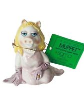 Miss Piggy Porcelain Figurine Sigma Tastesetter Muppets Jim Henson vtg 1981 picture
