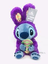 Disney Store Lilo & Stitch 13” Purple Plush Easter Bunny 2024 NWT picture