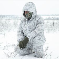 Winter Camouflage Multicam Alpine White Militaria Hunting Airsoft Snow Light New picture