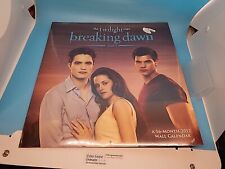 Breaking Dawn The Twilight Saga - 2011 - Wall Calendar 16 Month - NEW   Part 1 picture