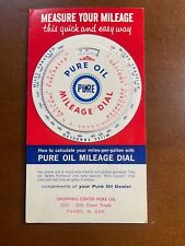 Vintage CALSO,ESSO, Standard, Shell, Pure Gasoline Maps and Mileage Guide picture