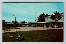 Sebastian, FL-Florida, Sandrift Motel Advertising Antique, Vintage Postcard picture