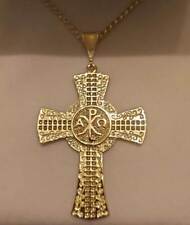 ΑΡΧΩ ARXO Small Gold Plated Pectoral Cross Christian Orthodox Clergy Bishop New picture